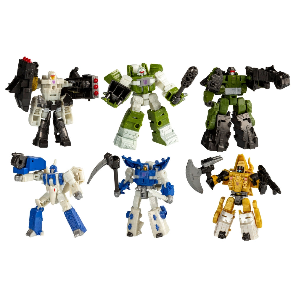 Transformers Legacy United Dinobot Dinoking Multipack, 6 Figures Combine into Dinoking, Robot to Dinosaur Conversion