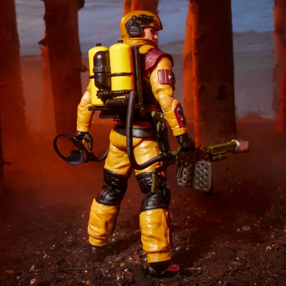 G.I. Joe Classified Series #154, Blowtorch, Collectible 6 Inch Action Figure with 10 Accessories