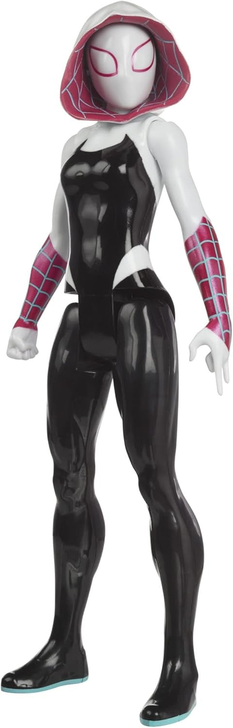 Marvel Spider-Man Spider-Gwen Toy, 12-Inch-Scale Spider-Man: Across The Spider-Verse Action Figure, Marvel Toys for Kids Ages 4 and Up