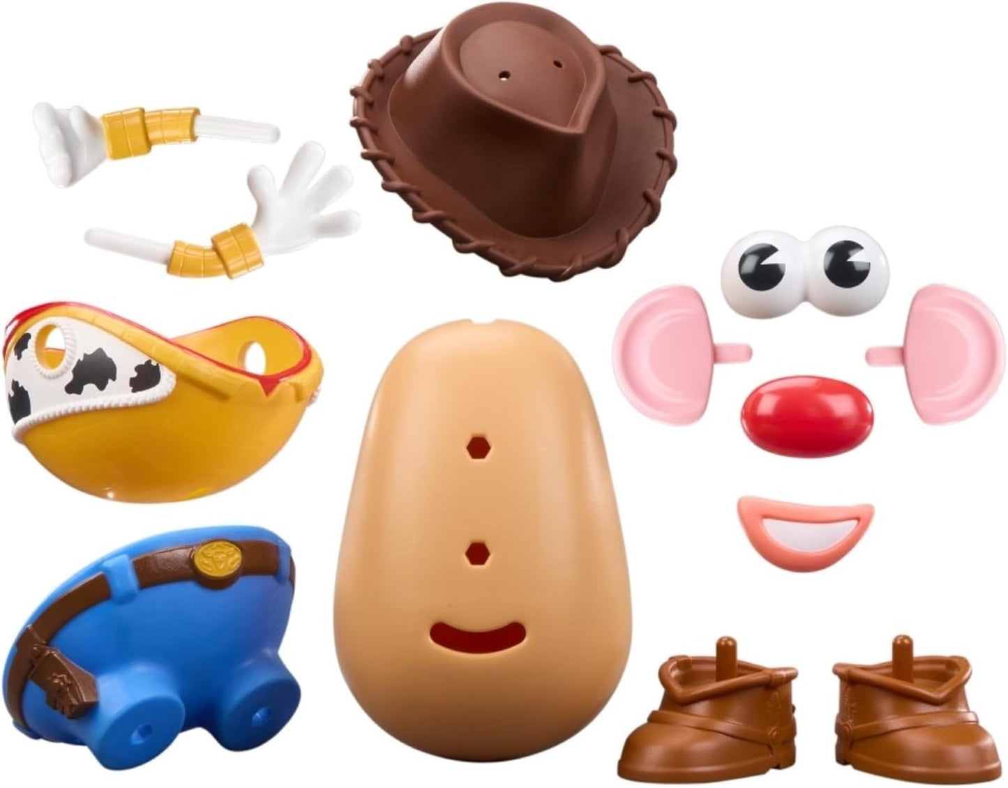 Potato Head Toy Story 5 Woody Tater Set with 1 Potato Body and 12 Accessories, Toddler and Preschool Toys for Girls and Boys Ages 2+
