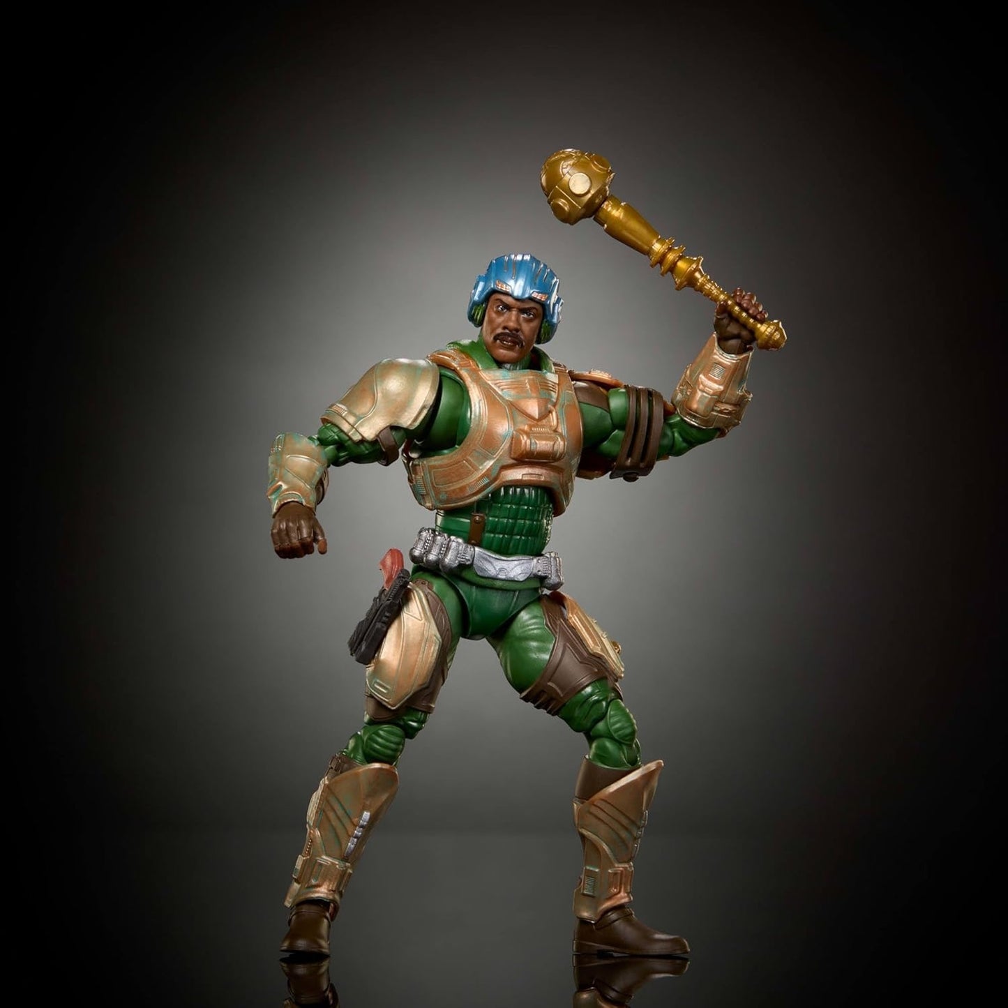 Masters of the Universe Action Figure Chronicles Man-At-Arms, 6.5 Inch Scale 2026 Movie Accurate Duncan Royal Guard, 30 Points Articulation, Idris Elba