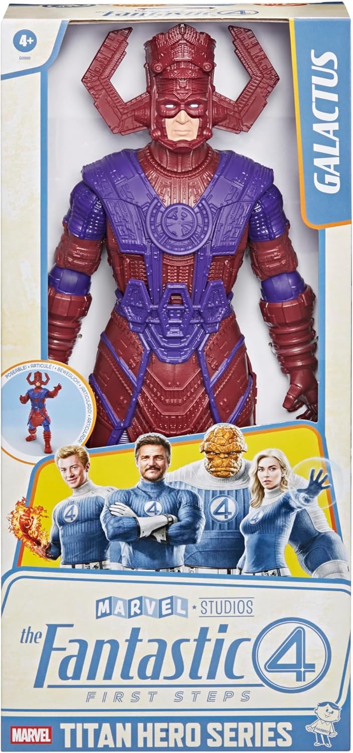 FANTASTIC FOUR Marvel Studios Titan Hero Series The First Steps Galactus Action Figure, 12-Inch-Scale Super Hero Figures & Toys, 4+ Years