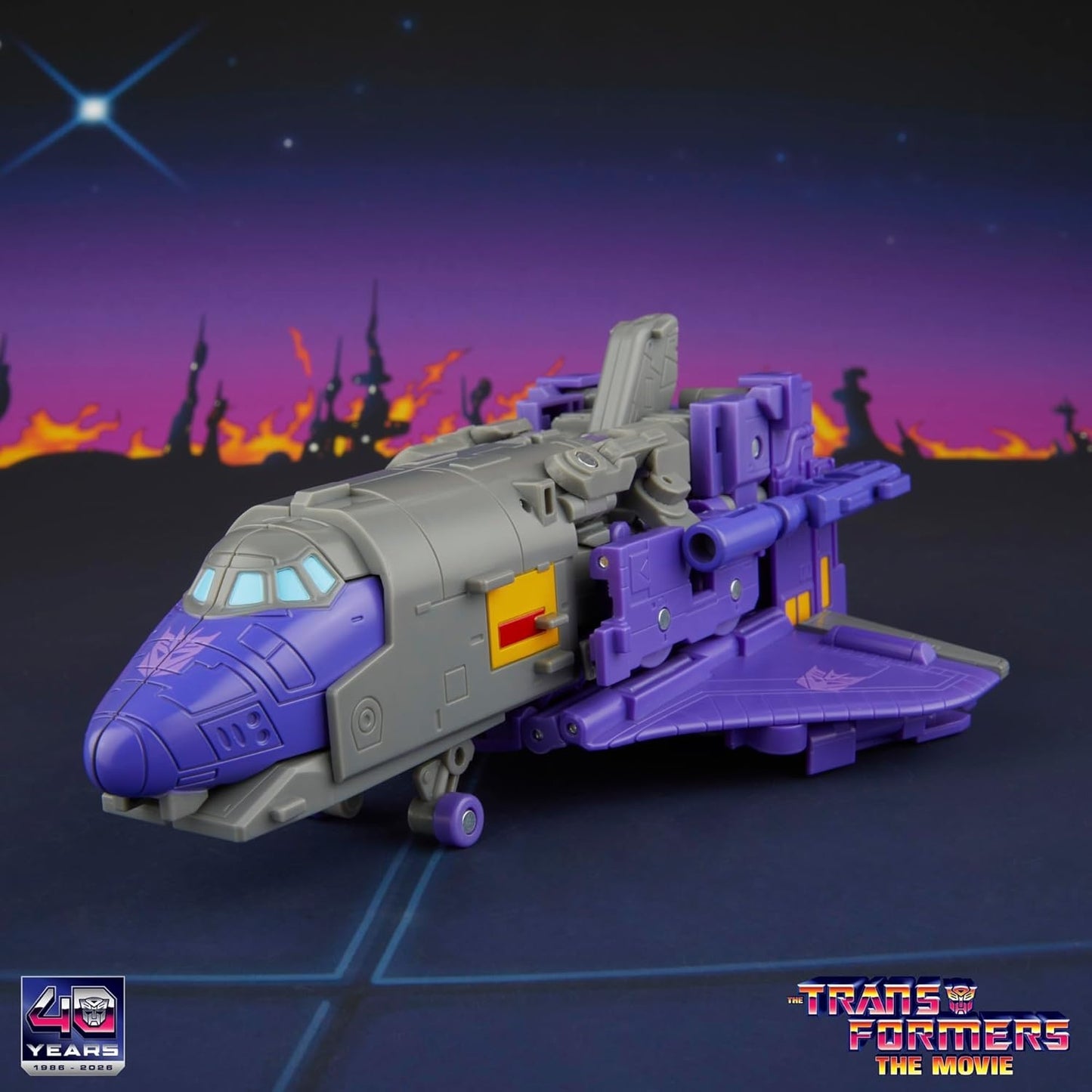 Transformers Studio Series The The Movie Astrotrain, Leader Class 6.75-Inch Converting Action Figure, Robot Toys for Ages 8+
