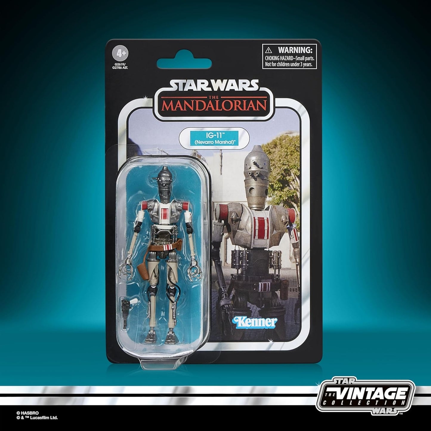 STAR WARS The Vintage Collection IG-11 (Nevarro Marshal), The Mandalorian Premium 3.75 Inch Premium Collectible Action Figure