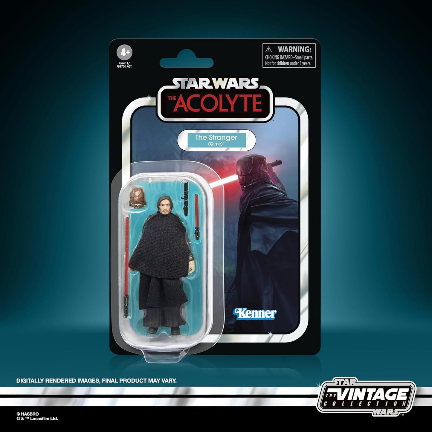 STAR WARS The Vintage Collection The Stranger (Qimir), The Acolyte Premium 3.75 Inch Collectible Action Figure