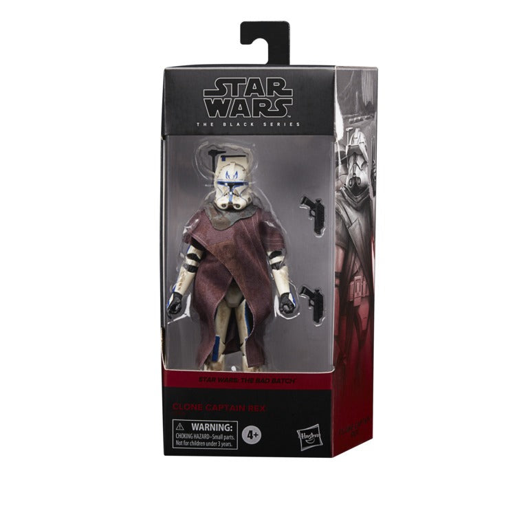 Star Wars The Black Series The Bad batch 6 Inch Action Figure Box Art Exclusive - Clone Captain Rex