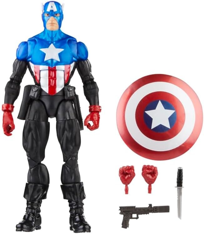 Hasbro Marvel Legends Series CAPTAIN AMERICA BUCKY BARNES Figure