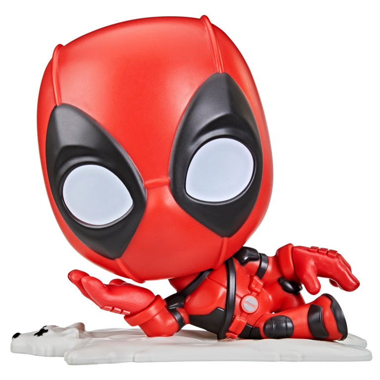 Marvel Motormouth Deadpool, 5-Inch Electronic Talking Toy with Lights, Sound Effects, & 50+ Phrases, Super Hero Toys for Kids Ages 14+