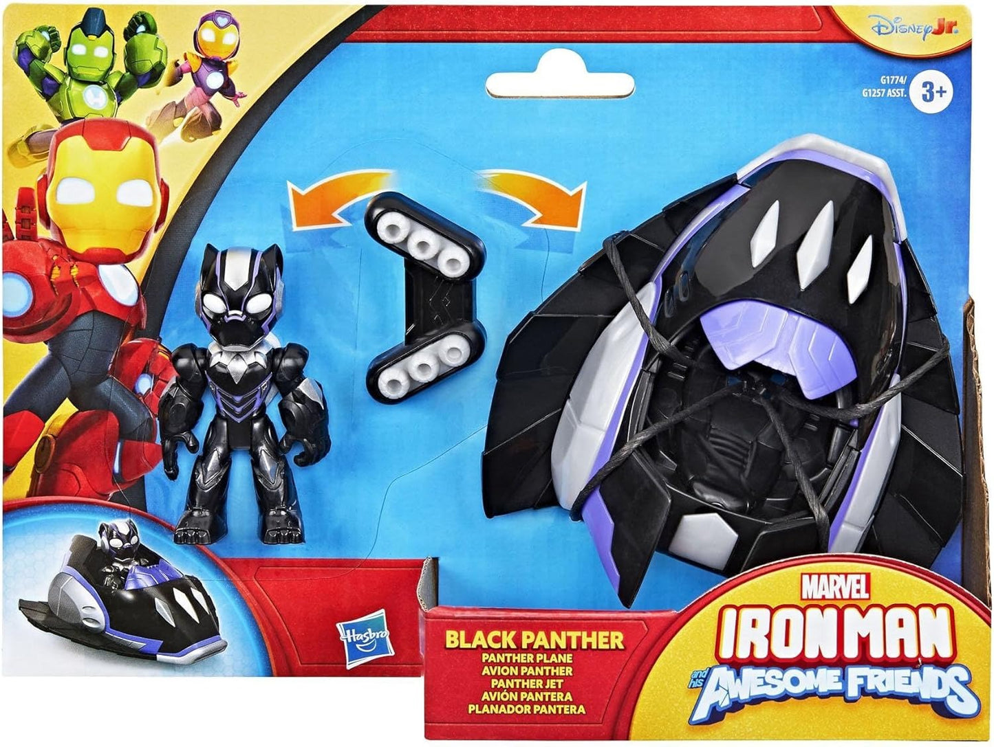 Hasbro Ironman Toy Car with Figure - Marvel Action Figure