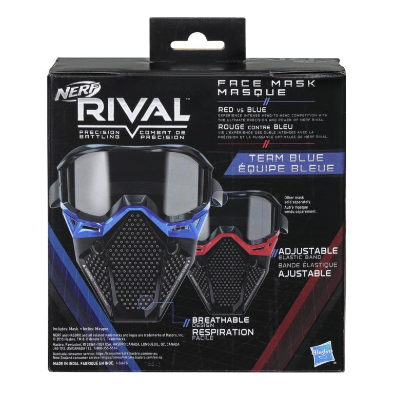 NERF Rival Face Mask - Blue