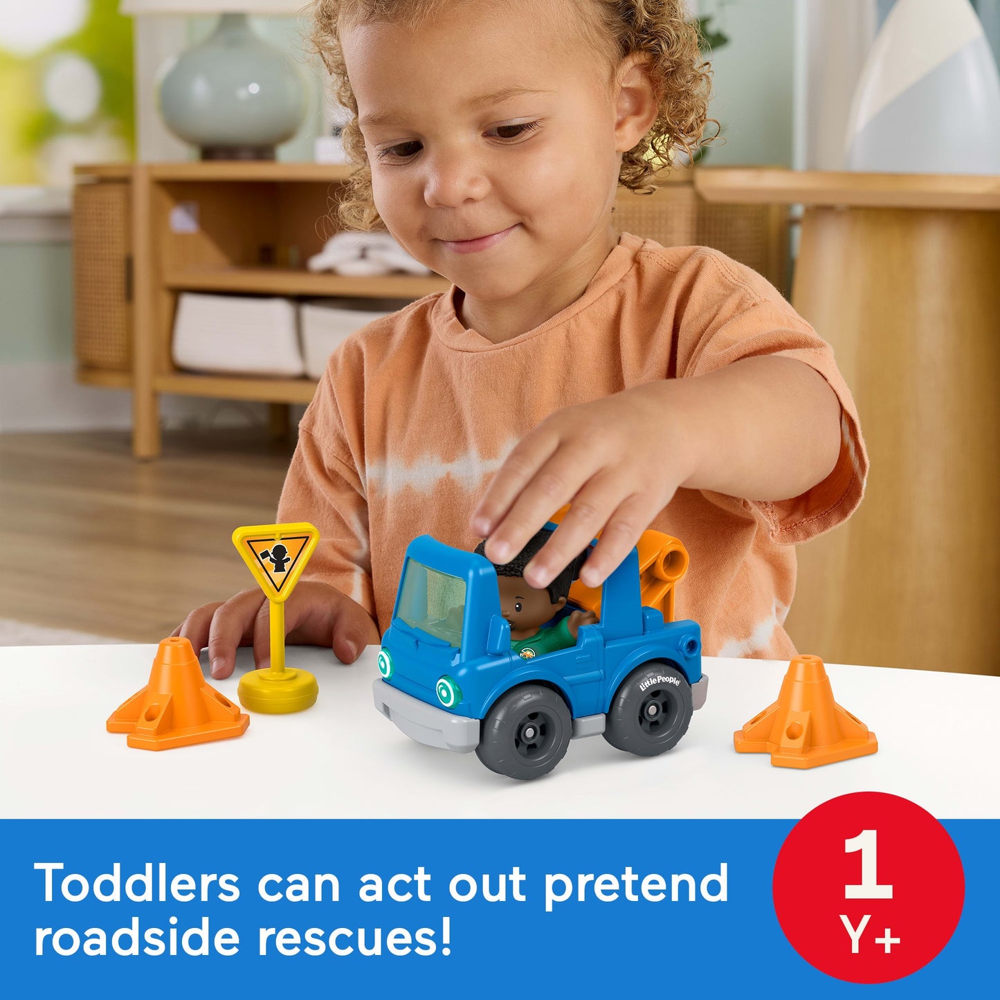 Fisher-Price® Little People® Roadside Tow & Go