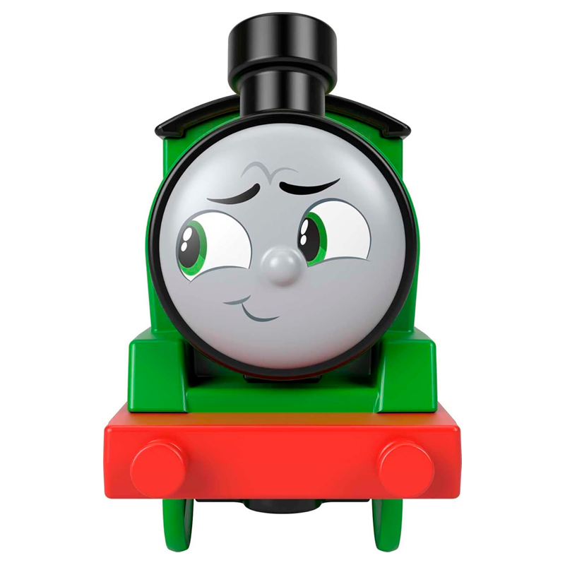 Thomas & Friends Motorized Toy Train Percy Engine & Brake Car Bruno Rail Vehicle for Preschool Pretend Play Kids Ages 3+ Years