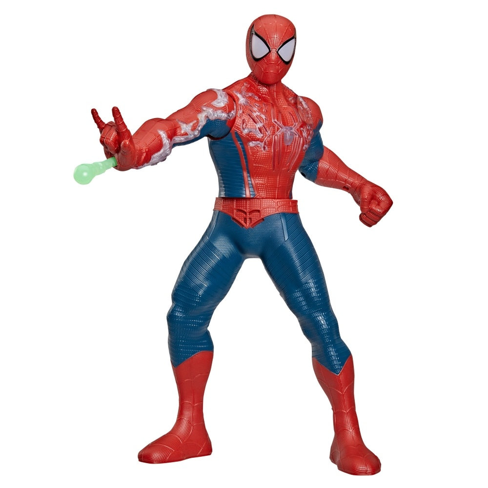 Marvel Spider-Man: Brand New Day Power-Charge Spider-Man, Electronic Action Figure, 14.5-Inches, Super Hero Toys and Figures for Kids, 4+