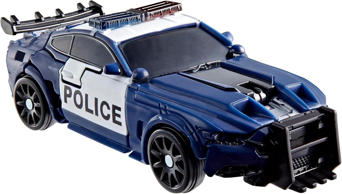 Transformers Studio Series The Last Knight Barricade Deluxe Class 4.5-Inch Converting Action Figure, Robot Toys for Ages 8+