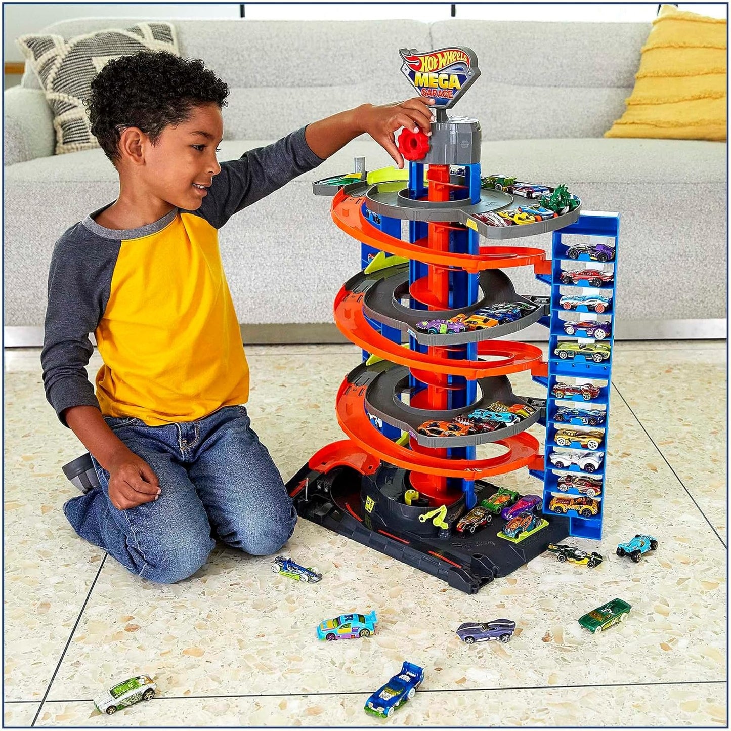 Mattel - Hot Wheels City 50 New Mega Garage