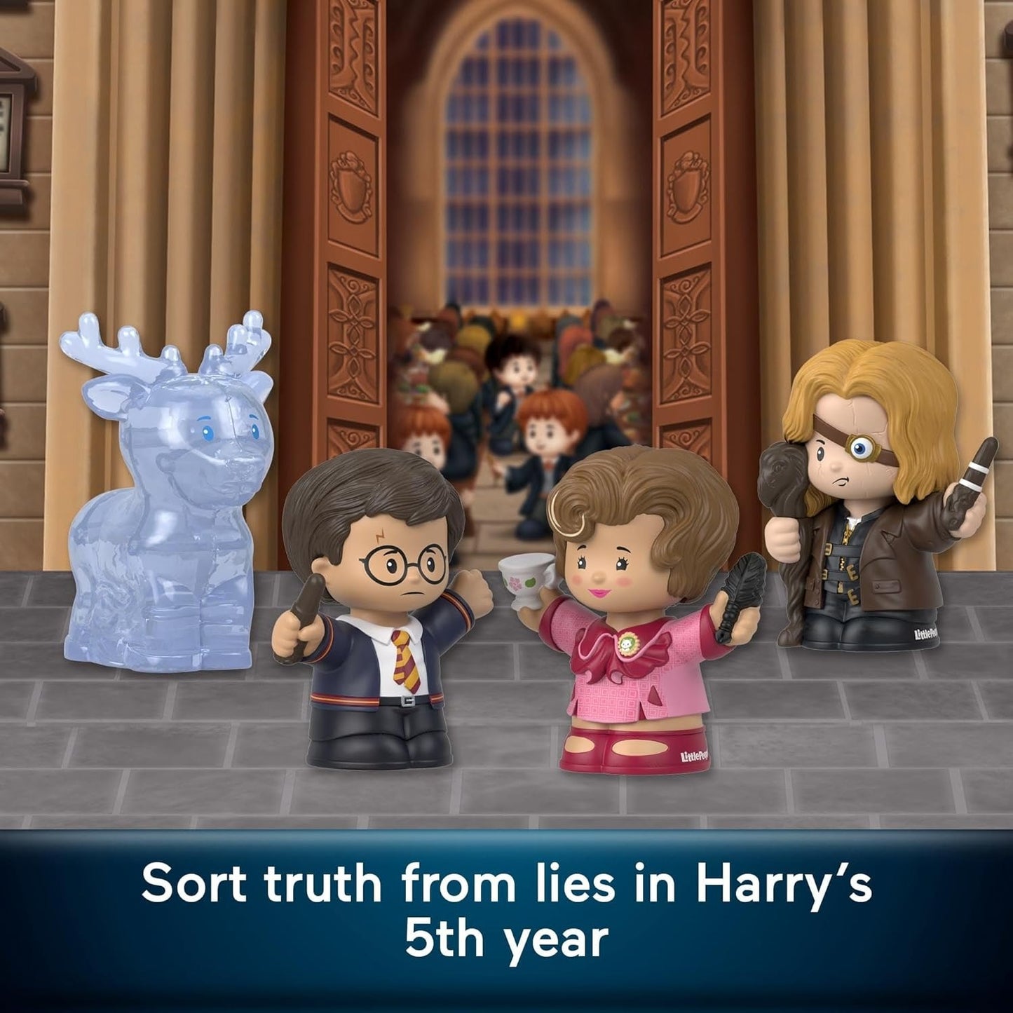 Little People Collector Harry Potter and The Order of The Phoenix Special Edition Set for Adults & Fans, 4 Figures in a Display Box