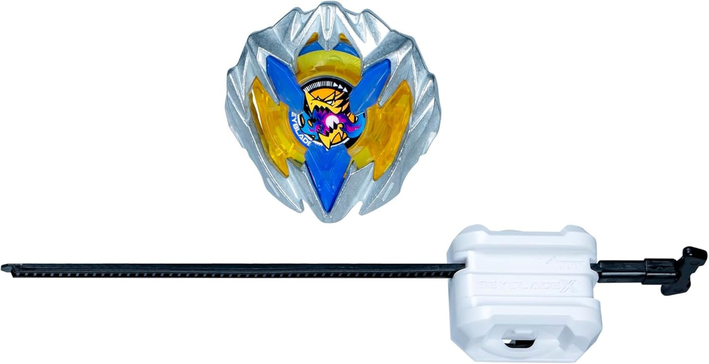 Beyblade X Buster Dran 5-70DB UX Starter Pack Set with Stamina Type Top and Launcher; Authentic Takara Tomy Battle Tops Games/Toys for Boys and Girls 8+