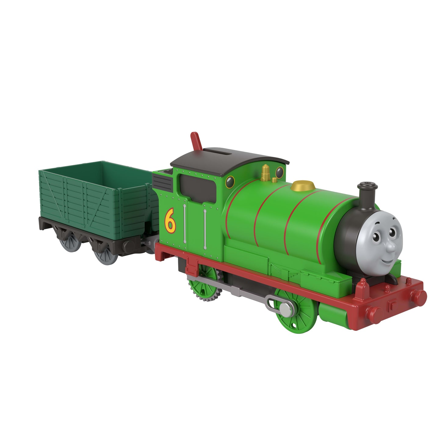 Thomas & Friends Battery Operated Toy Train Classic Battery Operated Percy Locomotive and Cargo Truck Fantasy Toy for Nursery Children JGF94