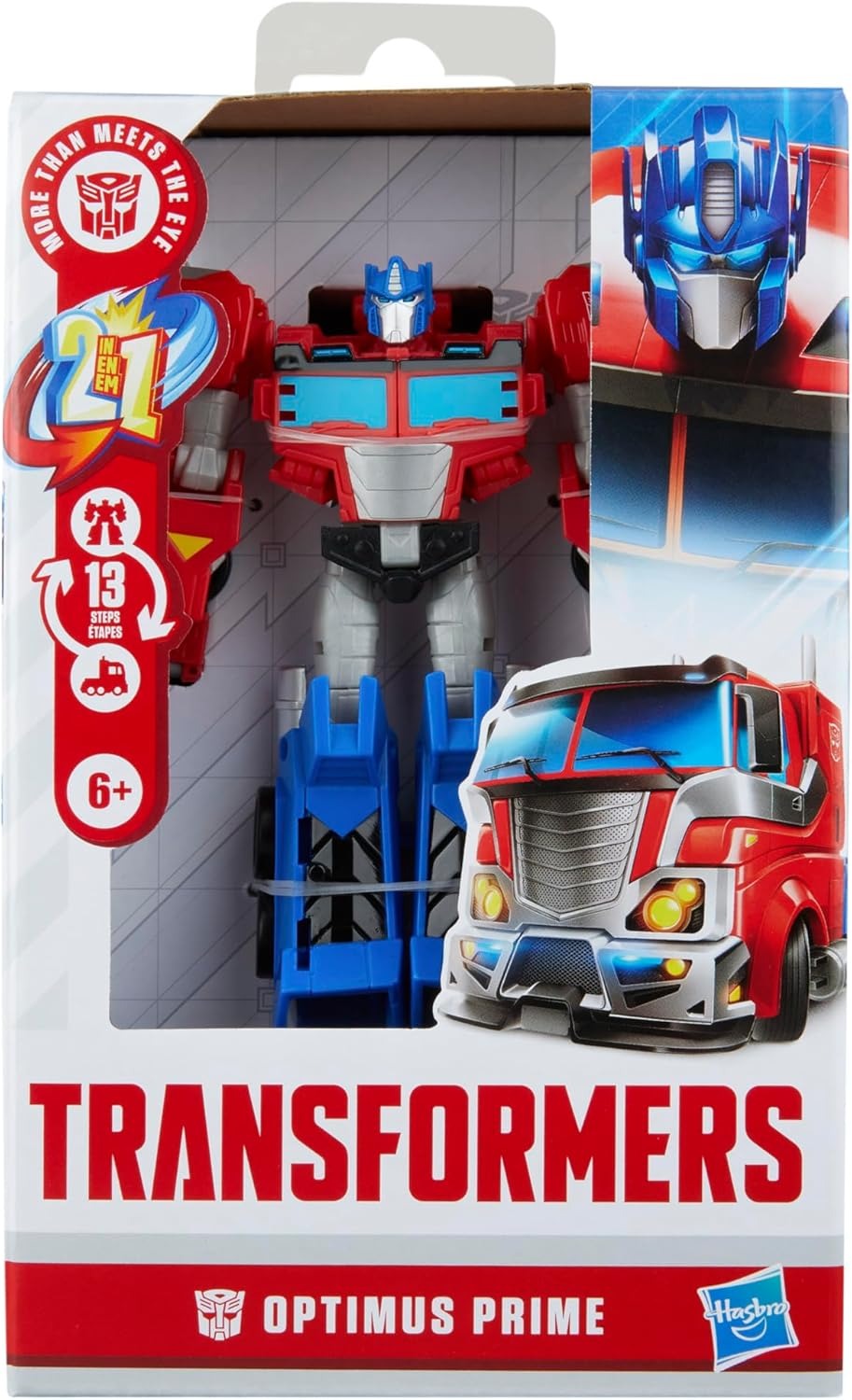 Transformers Prime Changers Optimus Prime Action Figure, Changes from Robot Toy to Truck Toy, Ages 6+