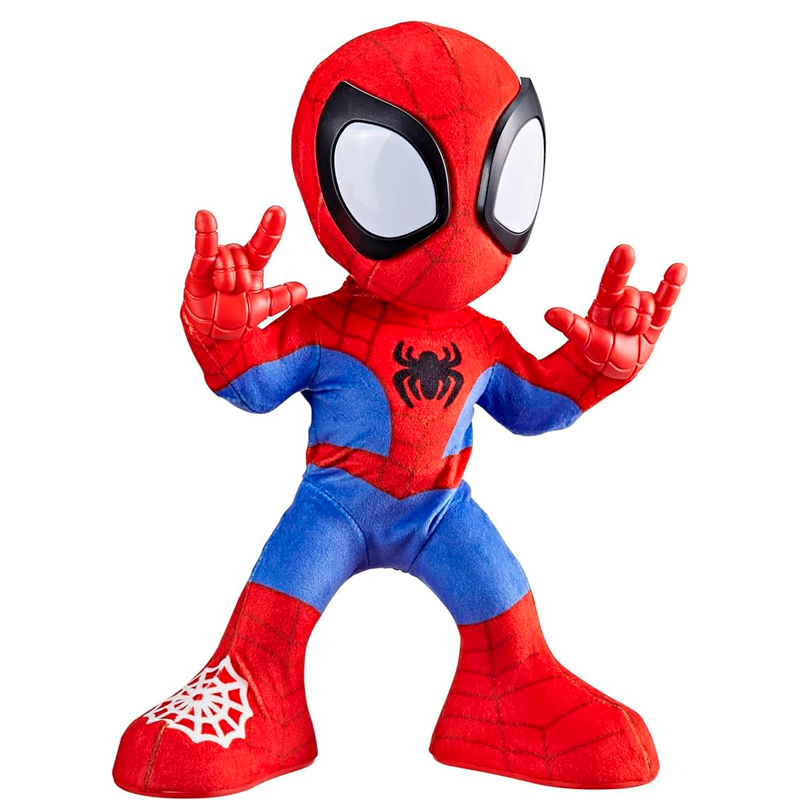 Marvel Spidey and His Super Friends Dance & Crawling Fun Spidey Interactive Plush Toy - English Version