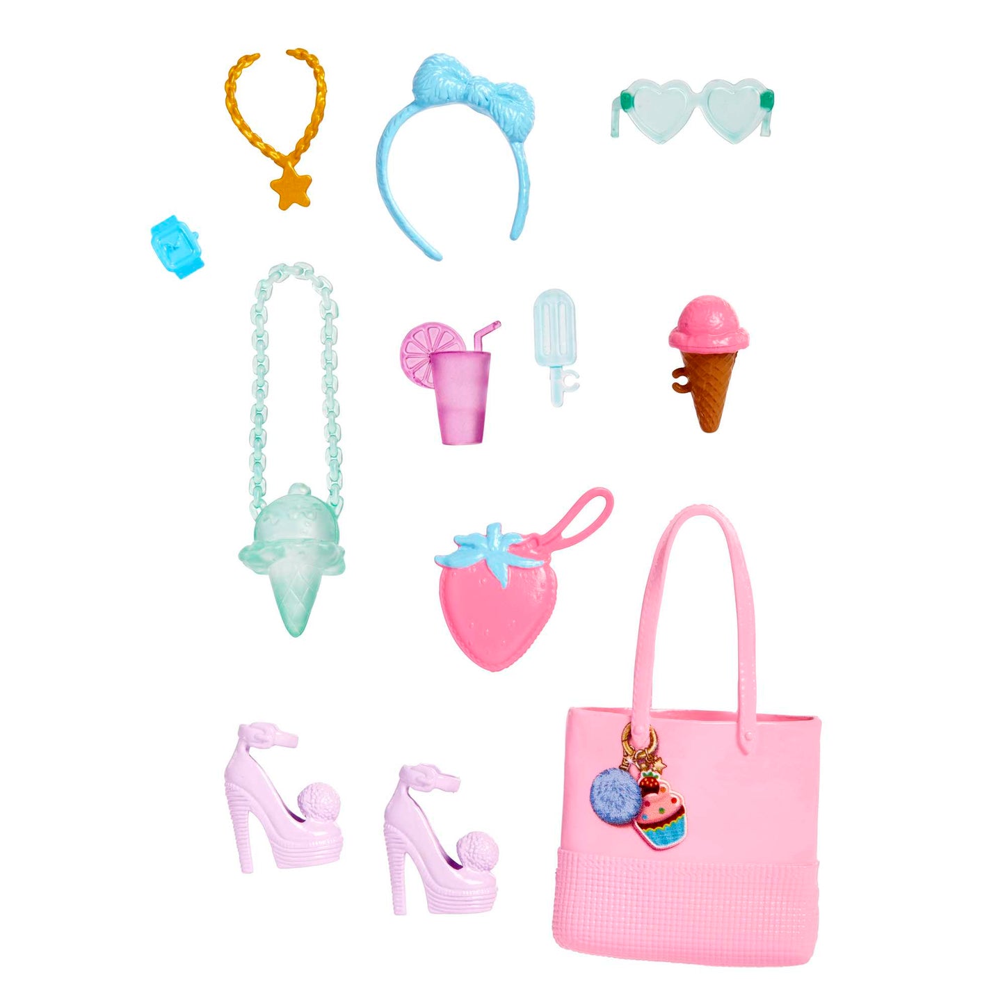 Barbie Teenage Doll Accessories Junior 11-Piece Set - Assorted