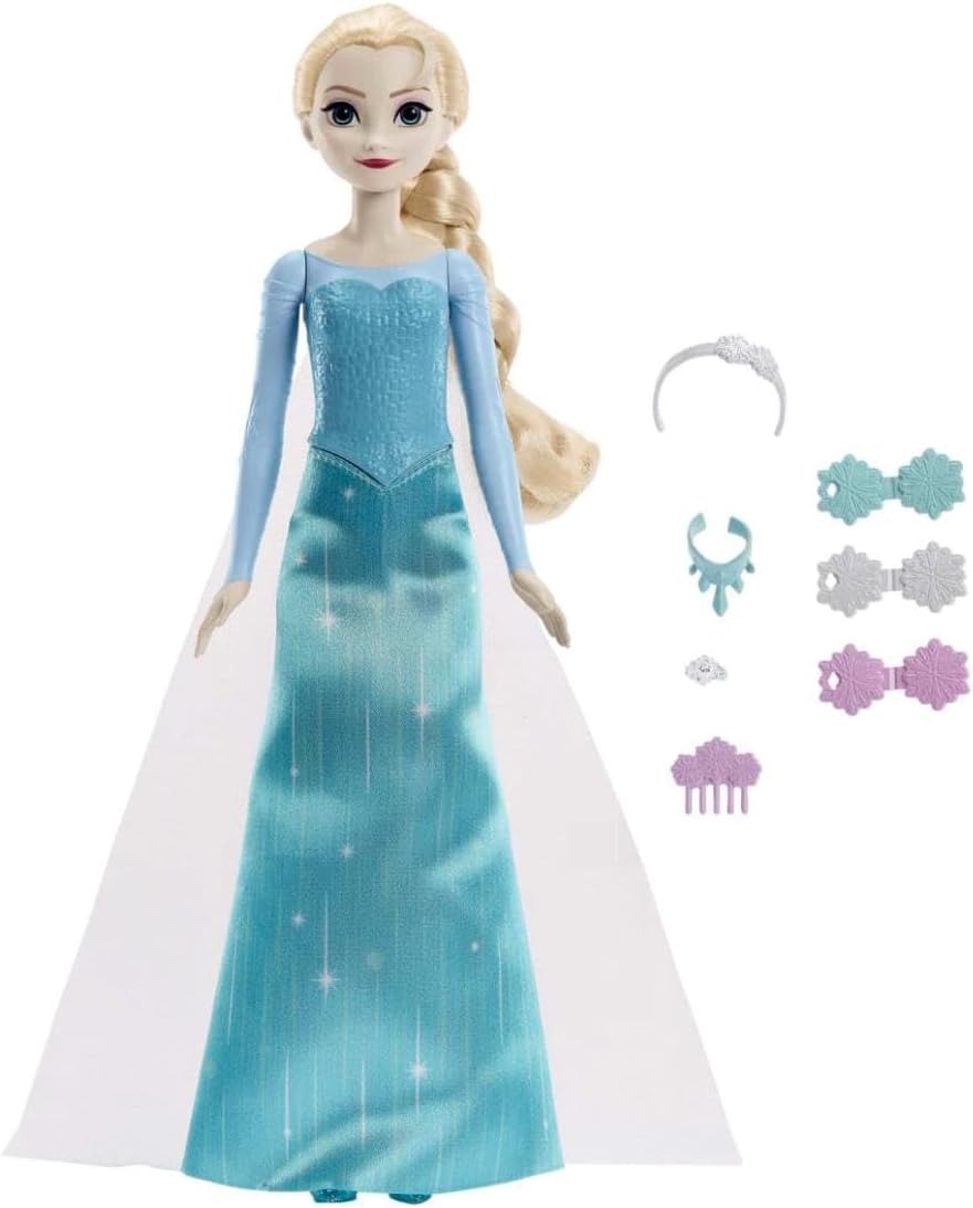 Disney Frozen Getting Ready Elsa Fashion Doll and Accessories