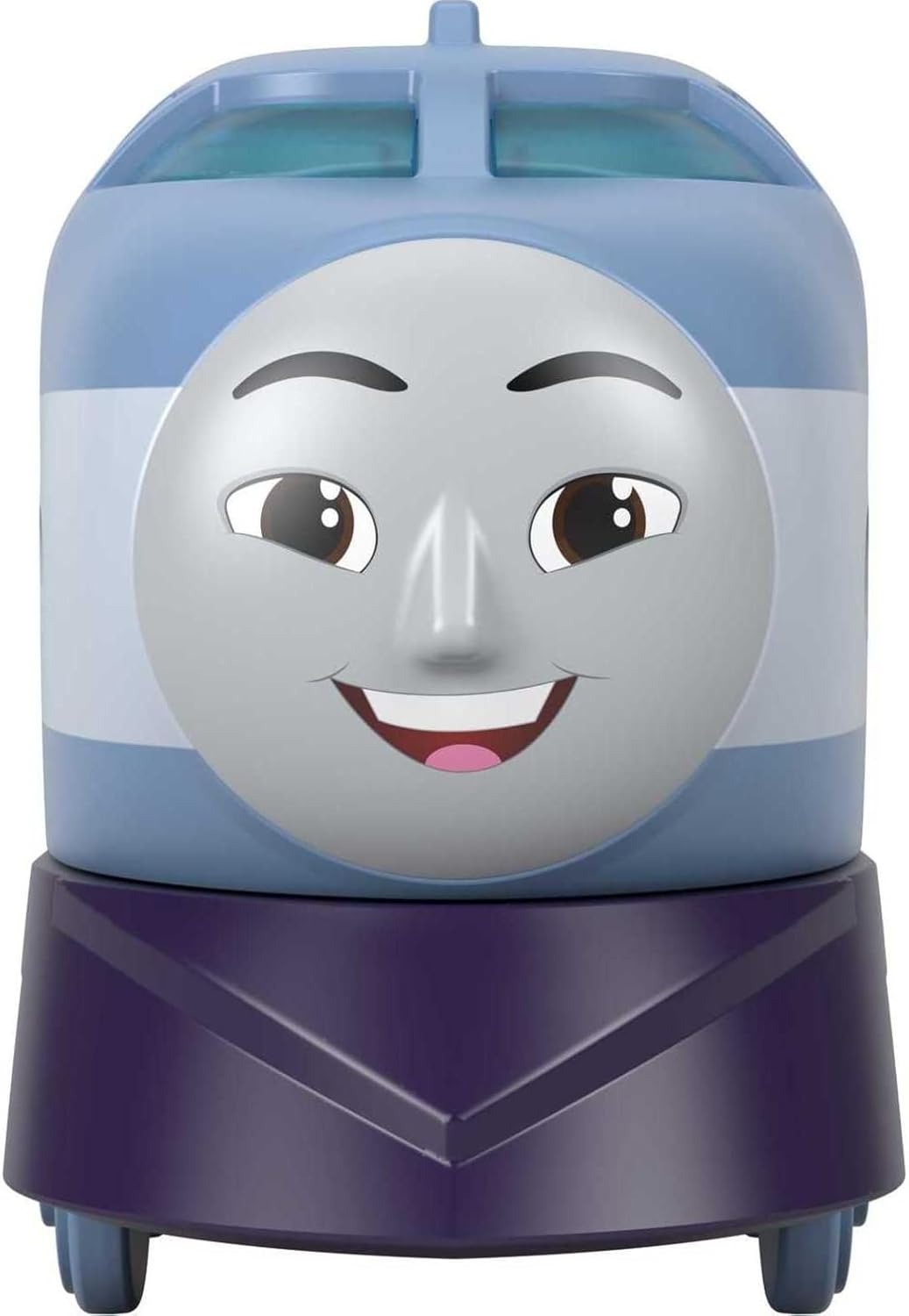 Thomas & Friends by Fisher-Price Toy Train, Large Push-Along Die-Cast Kenji Engine & Cargo Car from The Classic & All Engines Go Series