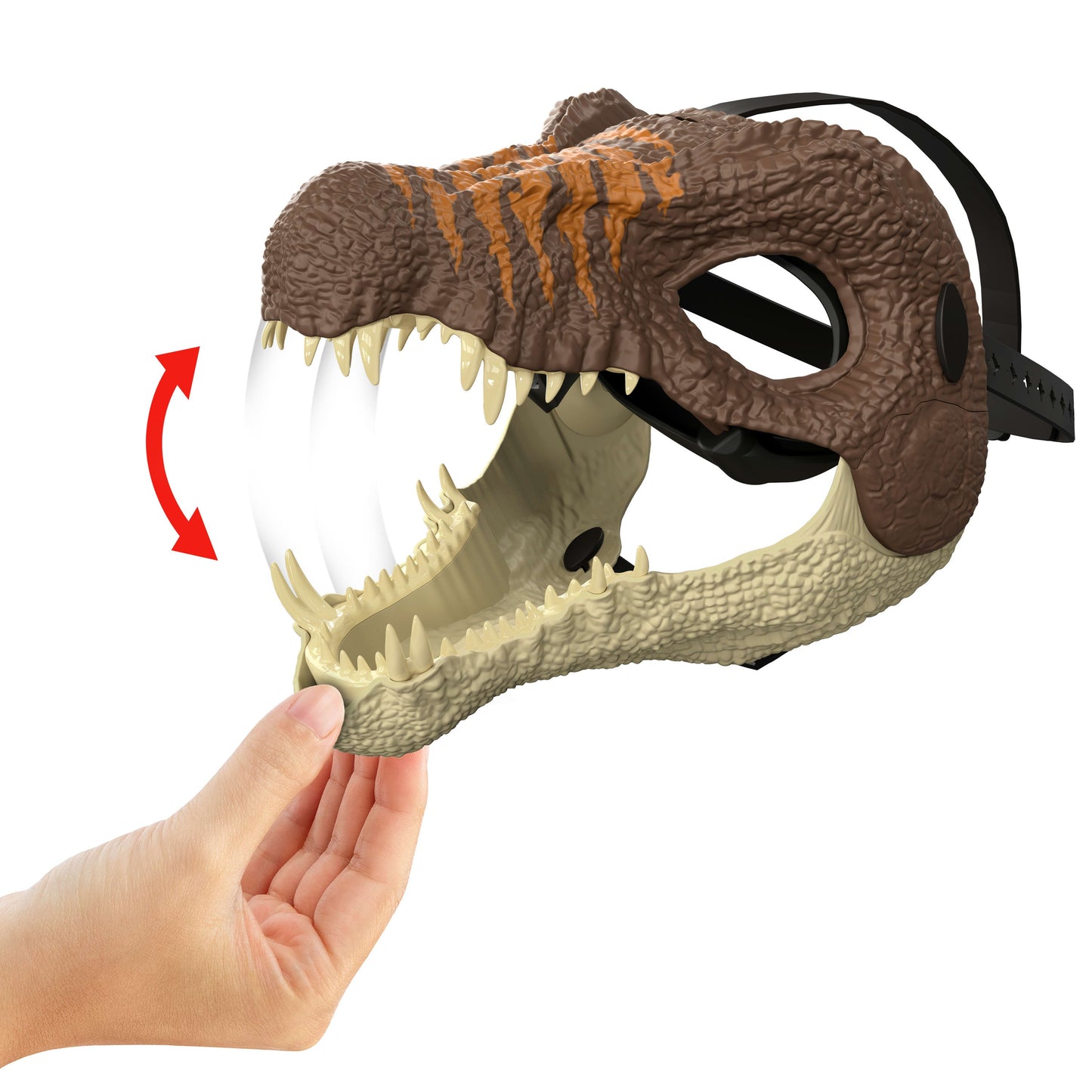 Bundle of Mattel Jurassic World Rebirth Spinosaurus Dinosaur Mask, Openable Jaw, Adjustable Strap + Mattel Jurassic World Rebirth Spinosaurus Battle Claws, 10.8-Inch Long, Stretchy Strap