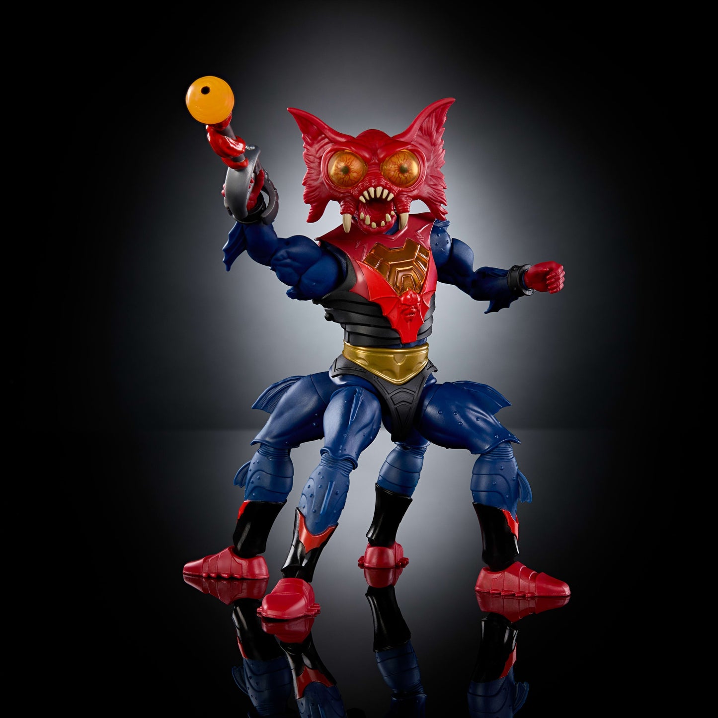 Masters of The Universe Masterverse Action Figure New Eternia Mantenna, 7 Inch Motu Toy, 30 Points Articulation, Pop Out Eye Extenders & Blaster