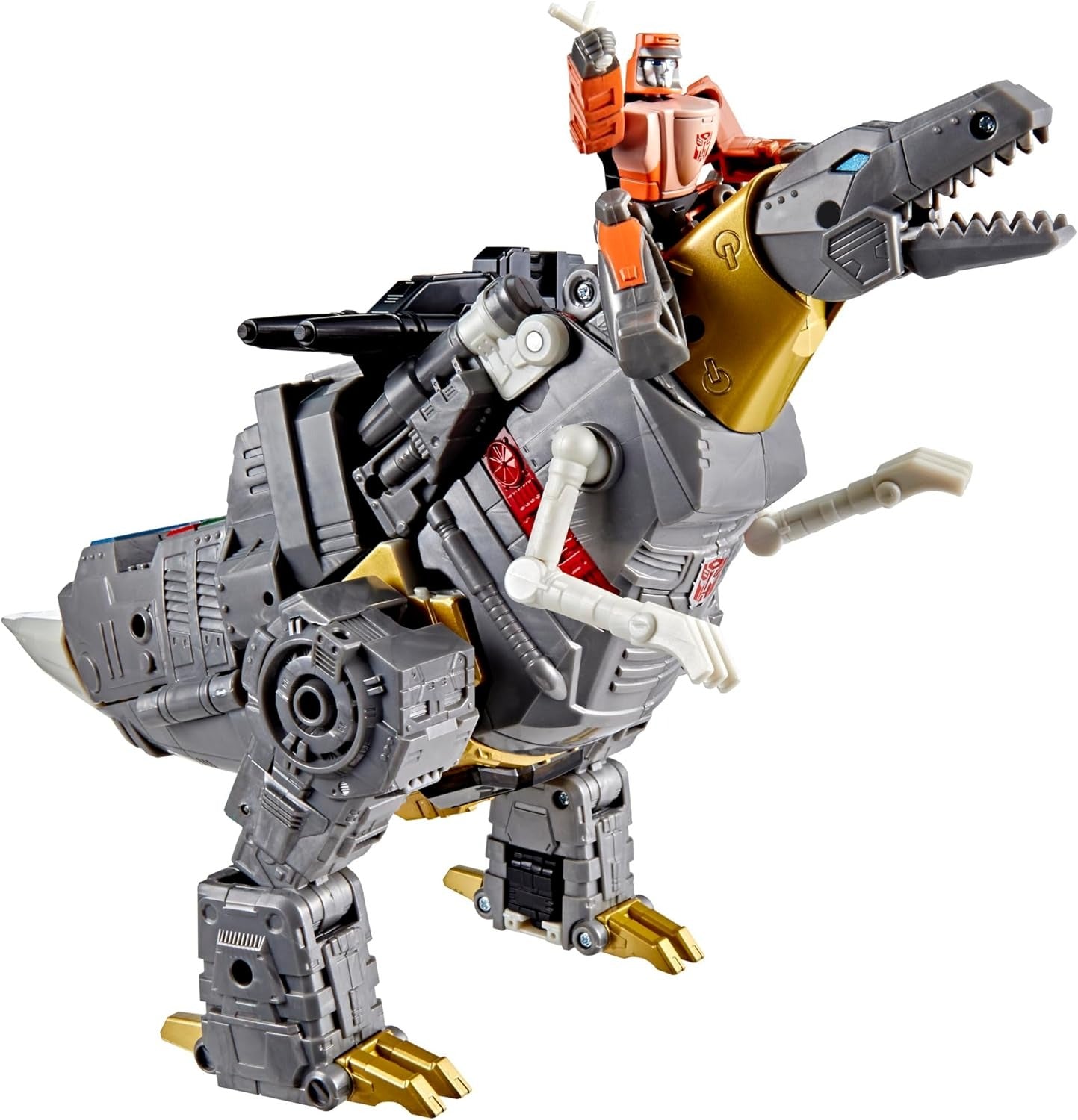 Transformers Studio Series The The Movie Dinobot Grimlock, Leader Class 8.5-Inch Converting Action Figure, Robot Toys for Ages 8+