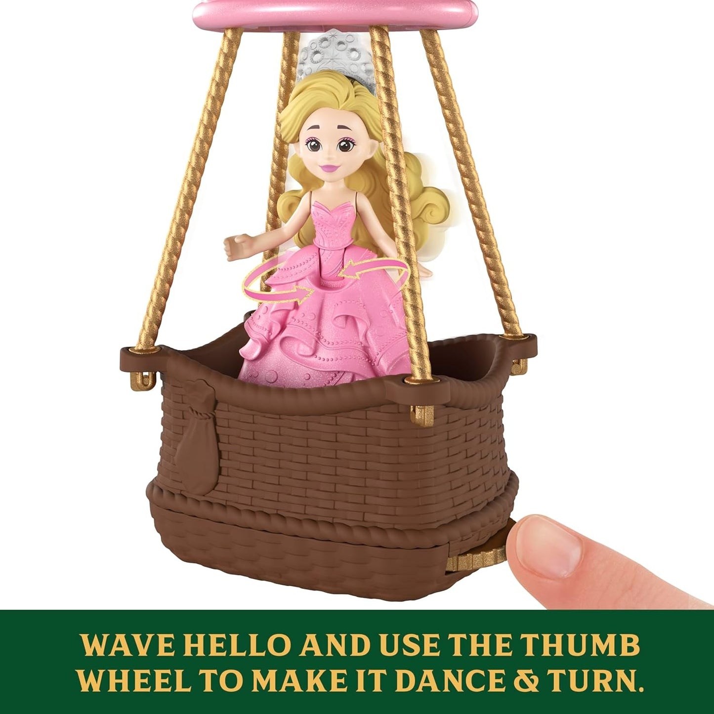 Mattel Universal Pictures’ Wicked Ozian Balloons Reveal Toy Set with Surprise Small Doll, Hot Air Balloon & Accessory (Styles May Vary)