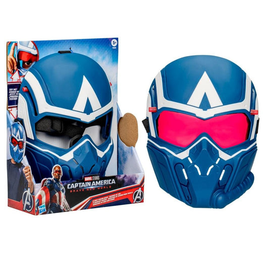 Marvel Studios Captain America Brave New World Flight Vision Mask, Roleplay Toy, Super Hero Toys for Kids 5 and Up