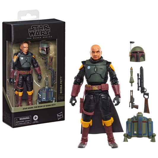STAR WARS The Black Series Boba Fett, The Book of Boba Fett Premium Collectible 6 Inch Action Figure