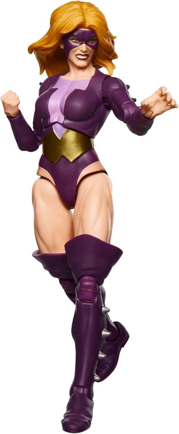 Marvel Legends Series Titania, Retro Marvel Super Heroes Secret Wars Comics Collectible 6 Inch Action Figure with Shield