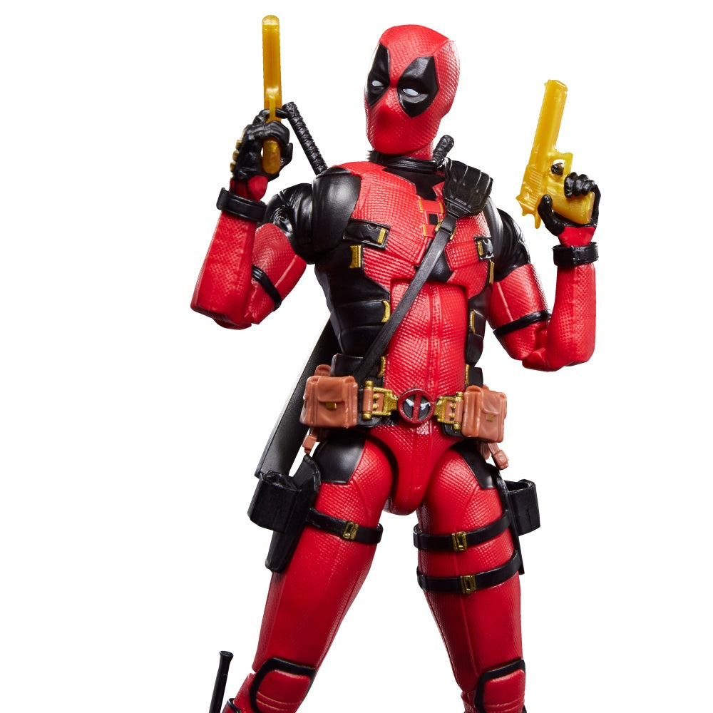 Marvel Legends Series Dogpool and Deadpool, Marvel Studios' Deadpool & Wolverine Movie Collectible 6-Inch Action Figure Gift