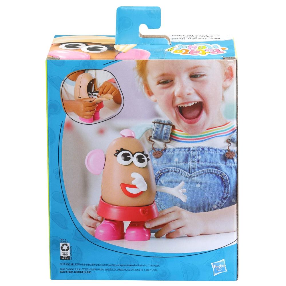 Mr. Potato Head Mrs. Potato Head Set with 12 Parts and Pieces, Toddler and Preschool Toys for 2 Year Old Boys and Girls and Up