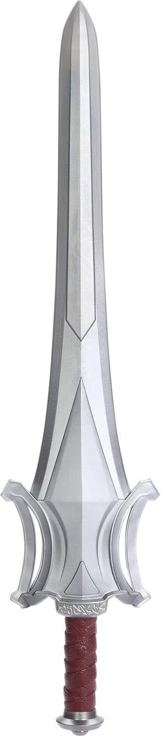 Masters of the Universe 2026 Movie, He-Man Powers of Grayskull Sword with Lights Dialogue Sounds & Vibration Effects, 27 Inch Role Play Toy
