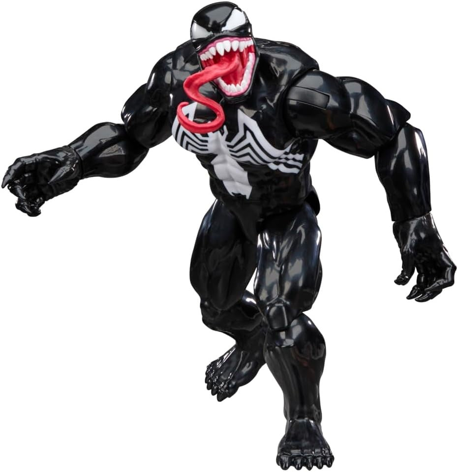 Marvel Spider-Man Titan Series Venom Deluxe Action Figure, 12-Inch-Scale (30 cm) Super Hero Toys for Kids Ages 4+
