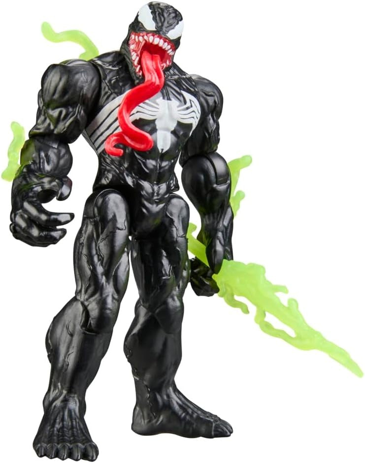 Marvel Spider-Man ActionVerse Venom Action Figure & Accessories, 4.5-Inch (11.4 CM) Super Hero Toys & Figures for Kids, Ages 4+