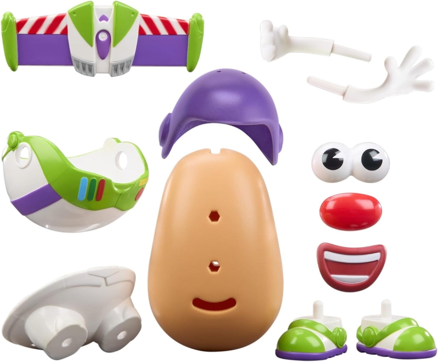 Potato Head Toy Story 5 Buzz Spudyear Set with 1 Potato Body and 11 Accessories, Toddler and Preschool Toys for Girls and Boys Ages 2+
