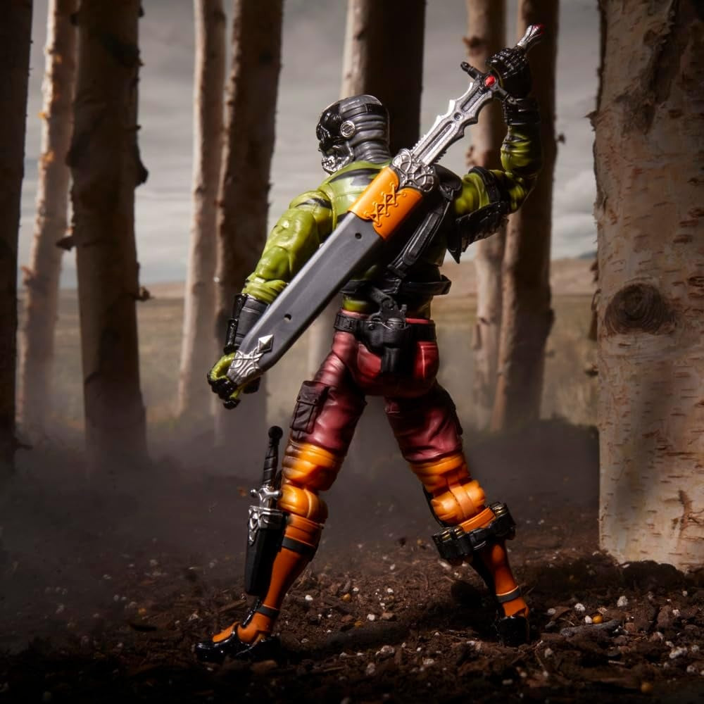 G.I. Joe Classified Series #155, Darklon, Collectible 6 Inch Action Figure with 6 Accessories