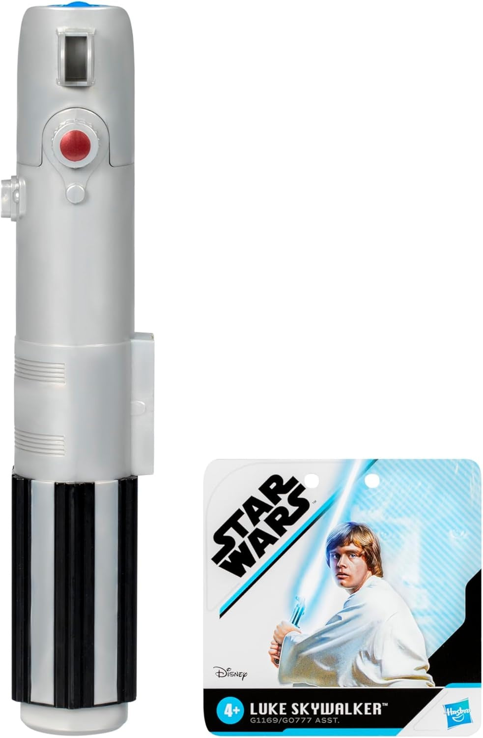 STAR WARS Non-Electronic Luke Skywalker Lightsaber, Officially Licensed Blue Lightsaber, Roleplay Toys Boys & Girls Ages 4+