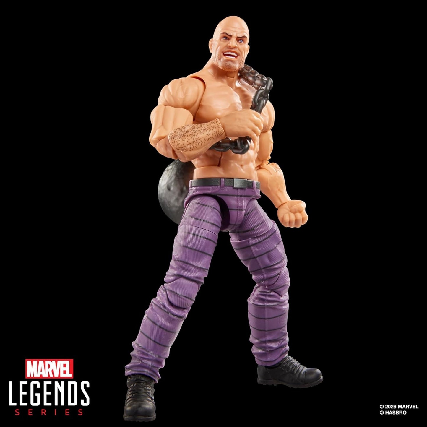 Marvel Legends Series Secret Wars Absorbing Man, Retro Comics Collectible 6 Inch Action Figure with Lenticular Shield | Retro Comics Collectible, Lenticular Shield