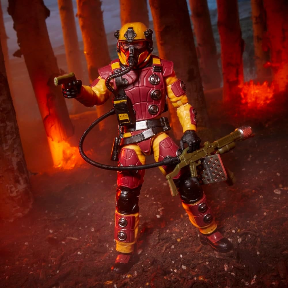 G.I. Joe Classified Series #154, Blowtorch, Collectible 6 Inch Action Figure with 10 Accessories