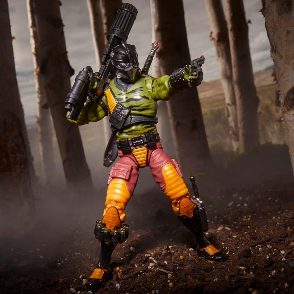 G.I. Joe Classified Series #155, Darklon, Collectible 6 Inch Action Figure with 6 Accessories