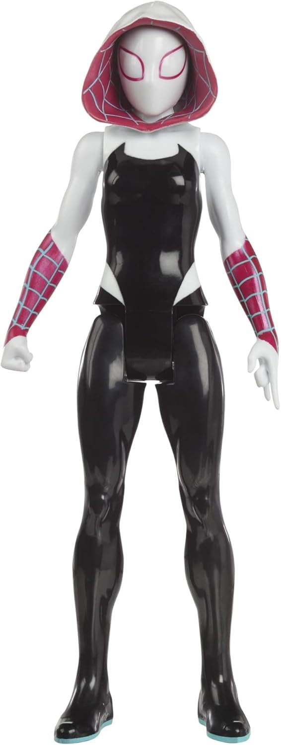 Marvel Spider-Man Spider-Gwen Toy, 12-Inch-Scale Spider-Man: Across The Spider-Verse Action Figure, Marvel Toys for Kids Ages 4 and Up