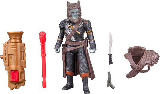 STAR WARS Epic World of Action Pirate Captain Brutus (Port Borgo) 4-Inch Deluxe Action Figure & 5 Accessories, Toys for Boys & Girls Ages 4+