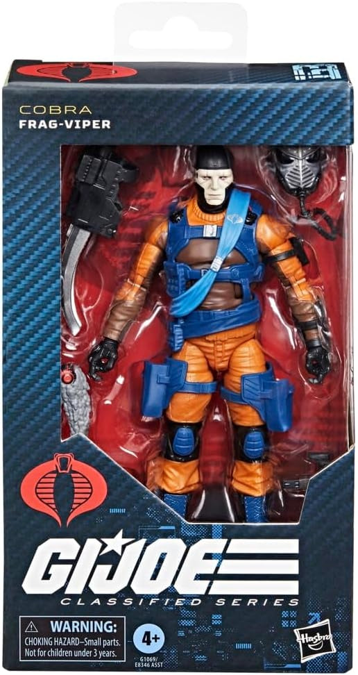 G.I. Joe Classified Series #153, Frag-Viper, Collectible 6 Inch Action Figure with 10 Accessories