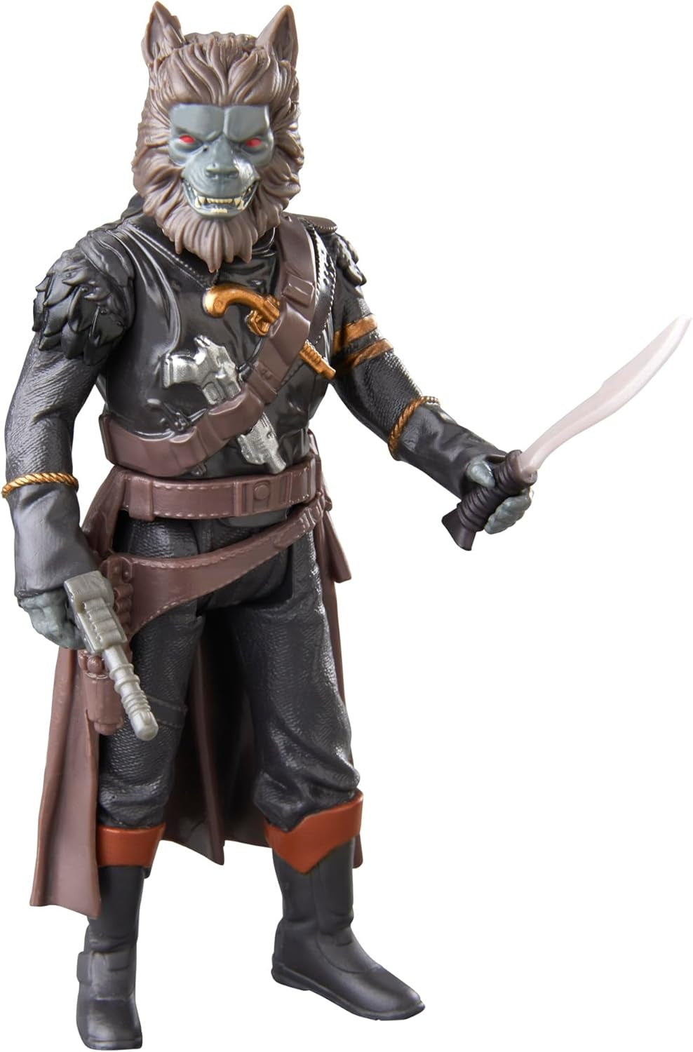 STAR WARS Epic World of Action Pirate Captain Brutus (Port Borgo) 4-Inch Deluxe Action Figure & 5 Accessories, Toys for Boys & Girls Ages 4+