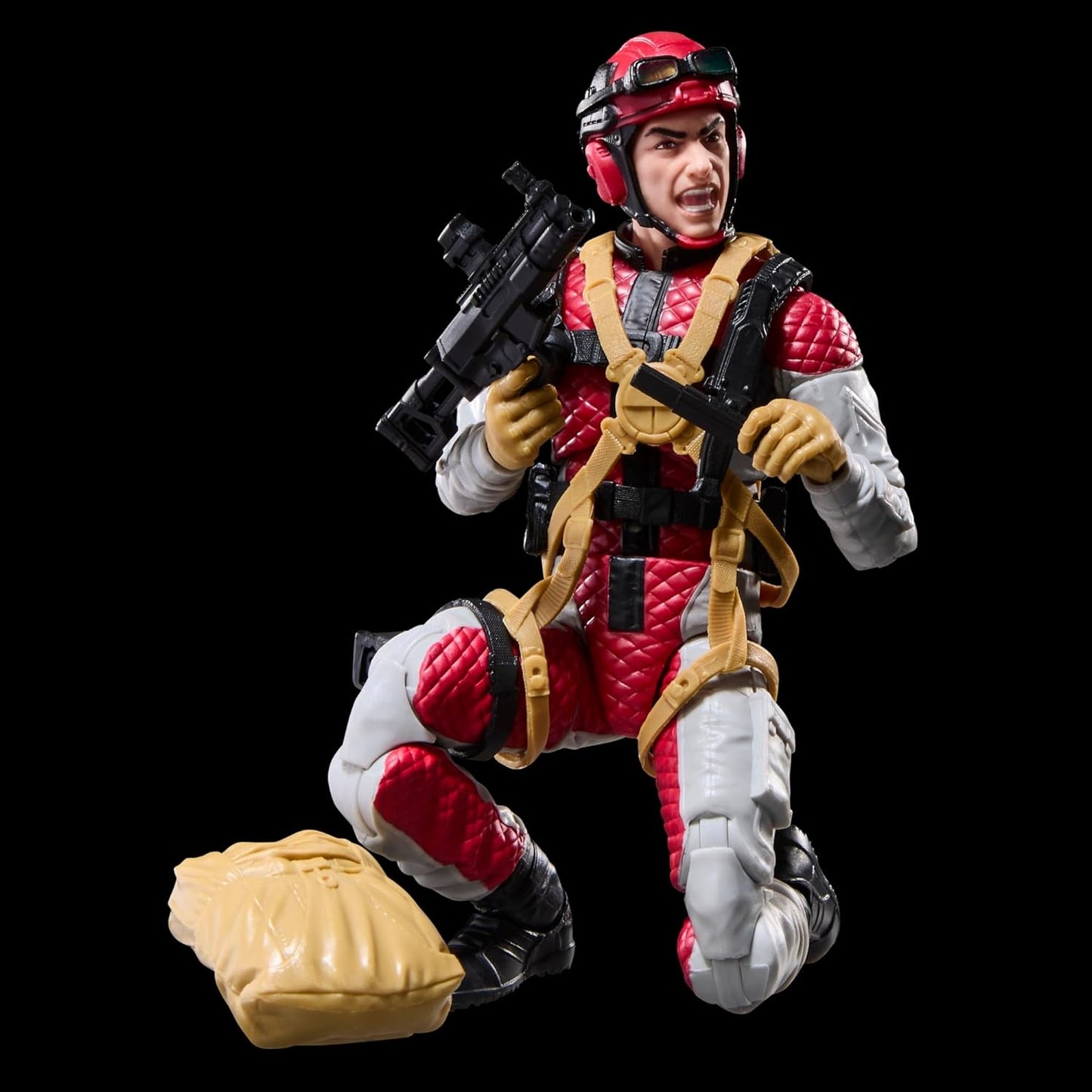 G.I. Joe Classified Series Retro Cardback David “Crazylegs” Thomas, Collectible 6 Inch Action Figure with 8 Accessories